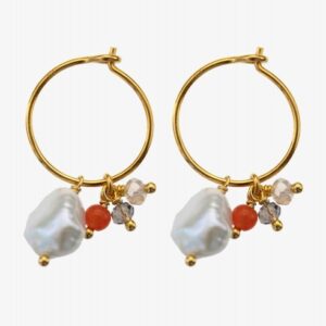 Hultquist - Øreringe forgyldt