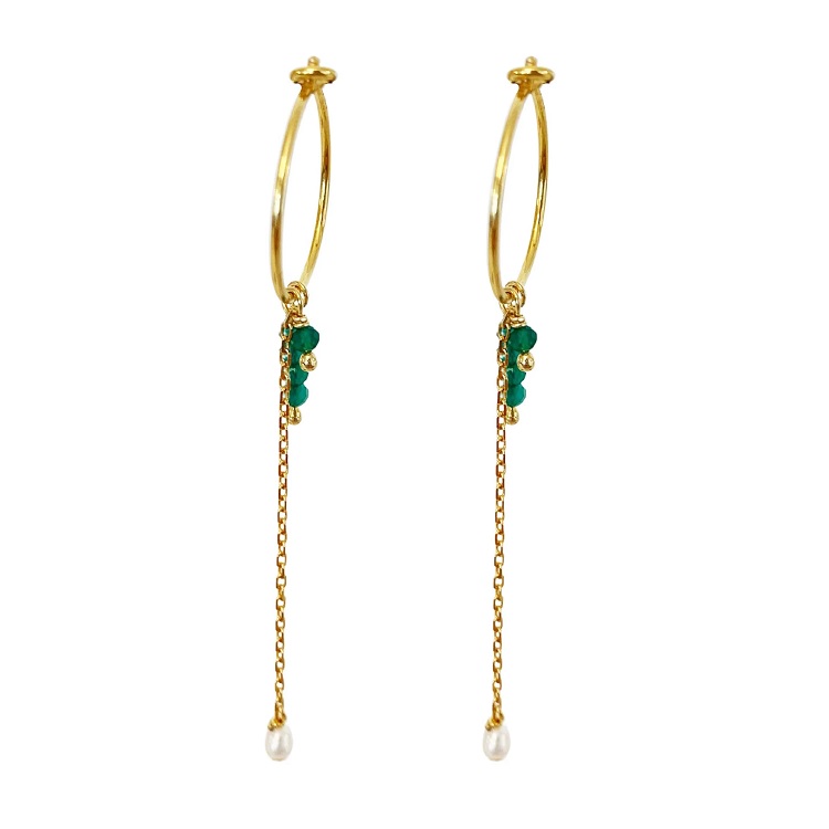 Hultquist øreringe 05740 G-GR