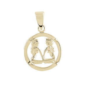 Aagaard - Stjernetegn Tvillingen 8 kt. guld