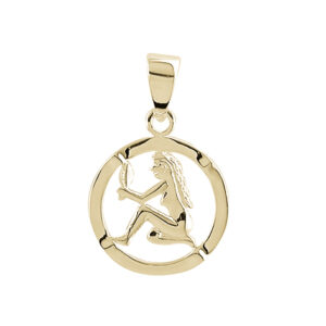 Aagaard - Stjernetegn Jomfruen 8 kt. guld