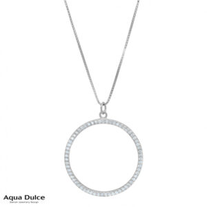 Aqua Dulce - Polly halsklæde i sølv