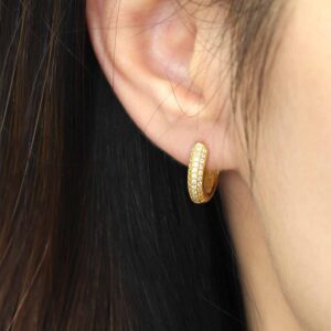 Donnatella øreringe forgyldt 102121