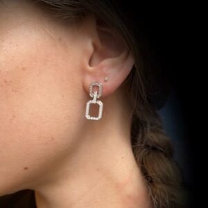 Donnatella - Celina øreringe i sølv