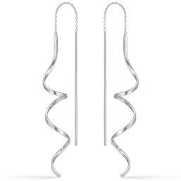 Støvring Design - Øreringe sølv