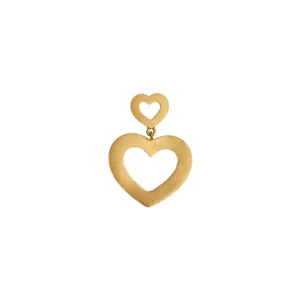Stine A My Open Love Hearts ørering 1381-02-S