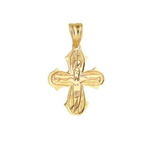 Aagaard - Dagmarkors 14 kt. guld 15 x 17,5 mm.