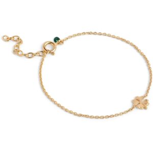 Enamel Four-Leaf clover armbånd B148GM
