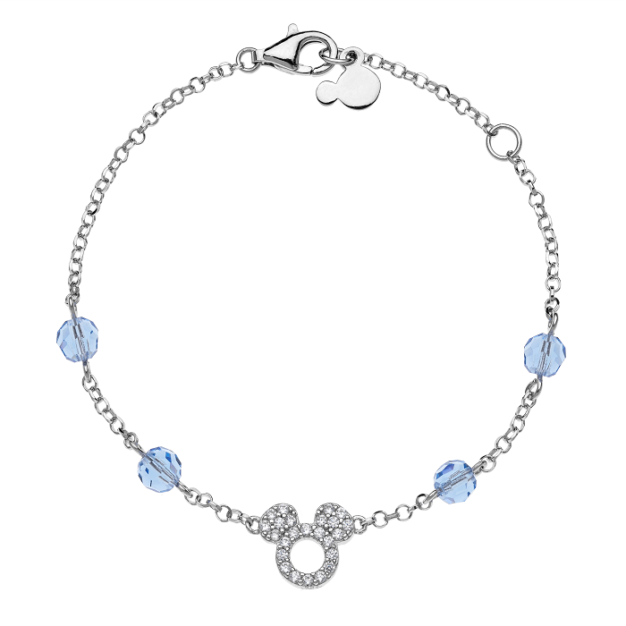 Disney - Mickey Mouse armbånd i sølv