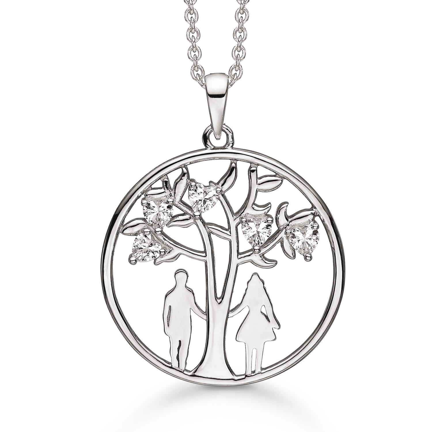 Støvring Design halskæde med Livets træ