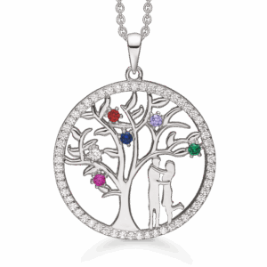 Støvring Design halskæde med Livets træ