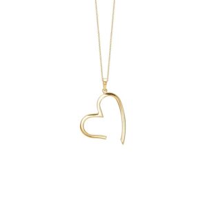 Aagaard Halskæde m 8 kt. vedhæng 1680-G8-56-45