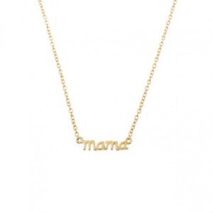 Donnatella mama halskæde i forgyldt 192114