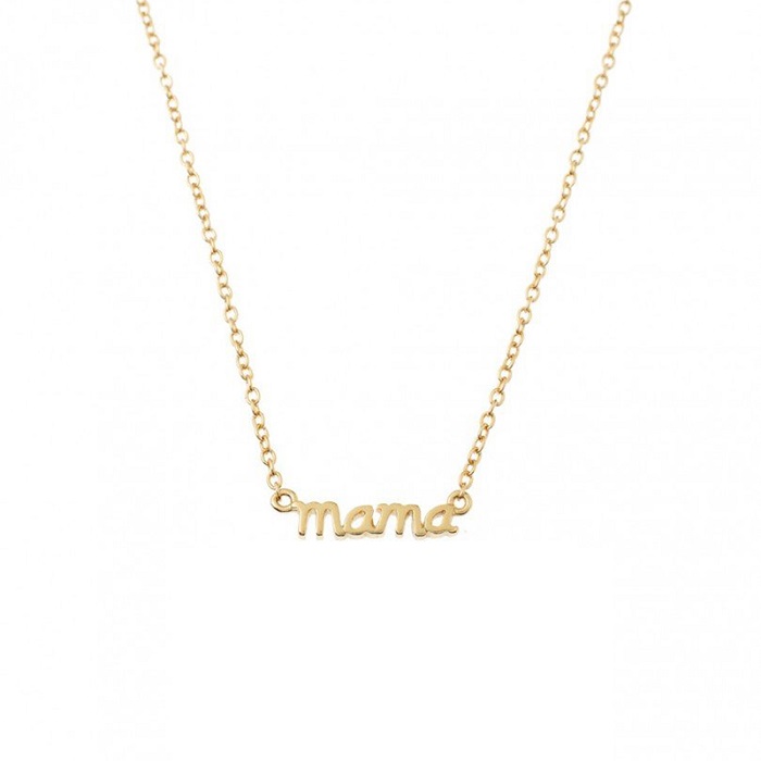 Donnatella mama halskæde i forgyldt 192114
