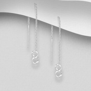 Donnatella øreringe sølv 192164