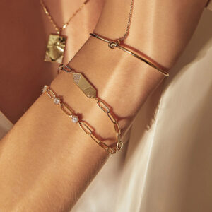 Donnatella Armbånd forgyldt sølv 192204