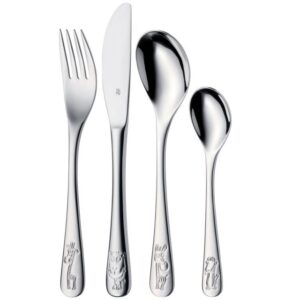 Nordahl børnebestik stål WMF safaridyr 93002518002