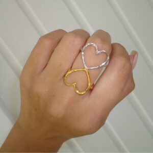 Stine A Funky Heart ring 4054-02