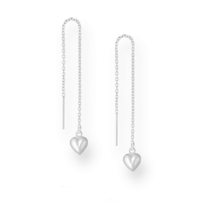 Donnatella - øreringe kæde sølv