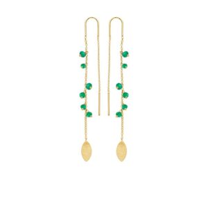 Susanne Friis Bjørner - Øreringe i forgyldt 5617-2-102