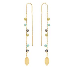 Susanne Friis Bjørner - Øreringe i forgyldt 5617-2-557