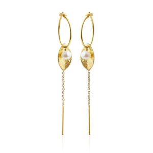 Susanne Friis Bjørner - øreringe forgyldt 5629-2-900