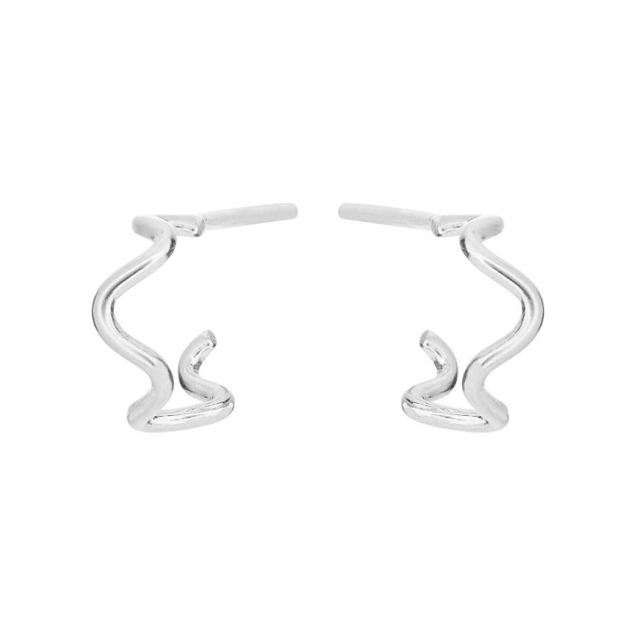 Susanne Friis Bjørner - Øreringe i sølv 5639-11