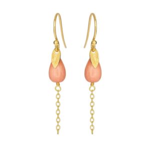 Susanne Friis Bjørner - Øreringe i forgyldt