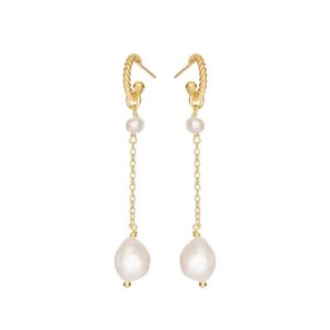 Susanne Friis Bjørner - Øreringe i forgyldt