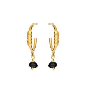 Susanne Friis Bjørner - Øreringe i forgyldt