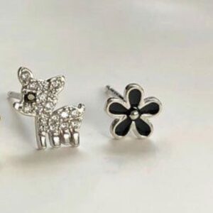 Børneøreringe sølv