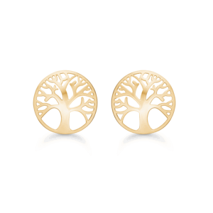 Støvring Design Guld øreringe 8 kt