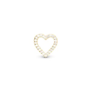 Christina charm Shimmery Heart 623-G353