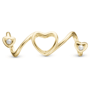 Christina - Charm Soul Mate forgyldt