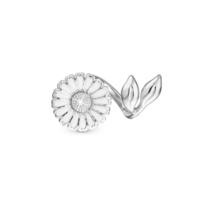 Christina - Marguerite With Leafs charm