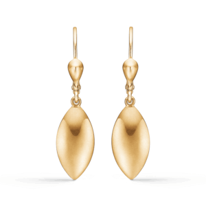Støvring Design - 8 kt. guld øreringe