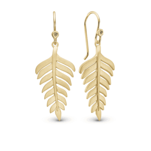 Christina Fern Leaf Øreringe 670-G57