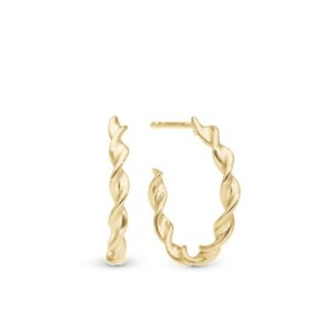 Christina øreringe Large Twisted Creole 670-G89