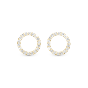 Christina sparkling Circles Øreringe 671-G36