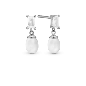 Christina Pearl Baguette øreringe 671-S106