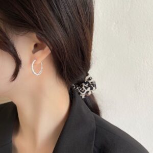 Donnatella - øreringe sølv