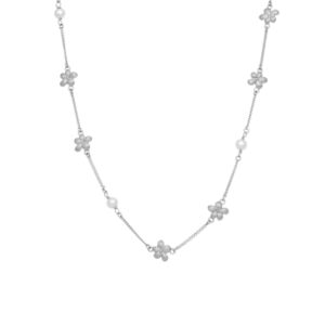 Christina halskæde Graceful Flowers 680-S151