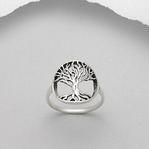 By Bøgelund - Livets Træ Ring sølv str. 59