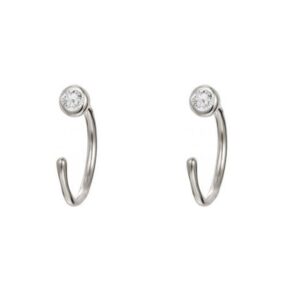 "Alva" øreringe sølv