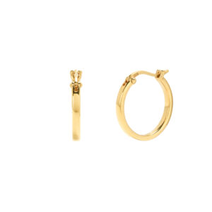 Donatella - Øreringe forgyldt sølv