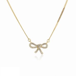 Aqua Dulce halskæde Bow Tie 5904