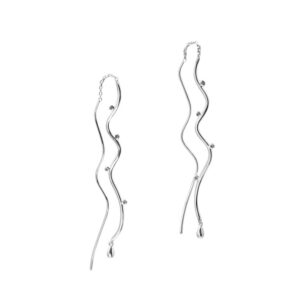 Aqua Dulce Wavy øreringe 6215