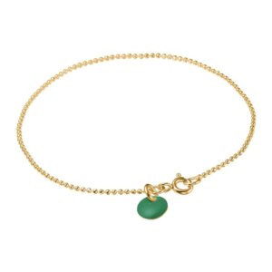 Enamel Copenhagen – Armbånd Ball Chain, petrol green