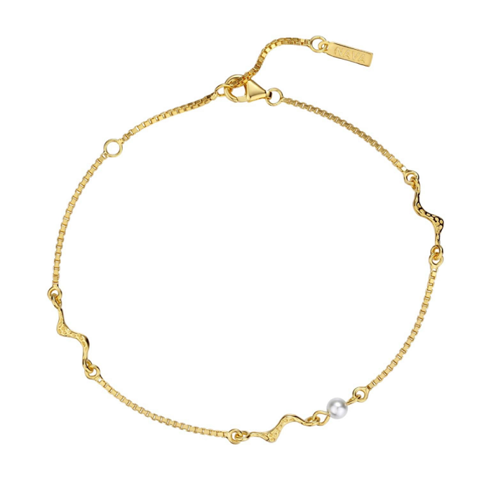 Nava Copenhagen Kaito armbånd i forgyldt BGP011221-13