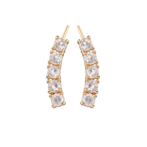 Christina Floating Crystal Ear Crawler 672-G04