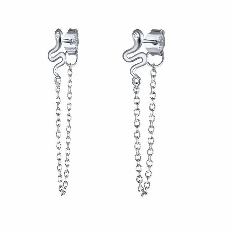 Donnatella øreringe sølv